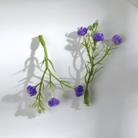 Mini-tiges de fleurs artificielles multicolores en gypsophile, petites brindilles en plastique pour couronnes DIY, boîtes cadeaux, arrangements floraux de mariage