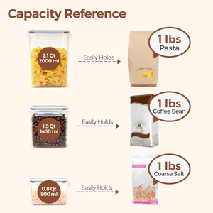 Choice Fun Food Grade Large Moisture-proof sealed tank Kitchen Transparent <b>square</b> Grain Storage tank Clean Food Storage - Product Image 3