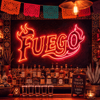 Enseigne néon LED personnalisée à faible consommation, sans scintillement, avec logo, design personnalisé gratuit, décoration murale pour bar, pub, restaurant, café
