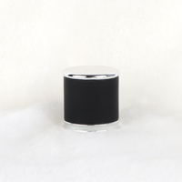 Kustom Logo 15mm ABS besi Modern Universal Mewah plastik tutup botol parfum tutup tidak tumpah