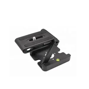 Universal Flex Tilt Cabeça Z Mount Suporte Tripé Cabeça Quick Release Plate Montagem para Monopod Slider Estabilizador Gimbal