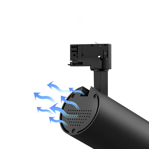Projecteur LED sur rail en aluminium moulé sous pression ADC12, 10W 20W 30W, 3 CCT sélectionnables, pour projets de magasins de détail - Product Image 5