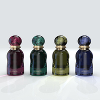 Cetakan desain baru Sprayer 30 Ml 50Ml persegi dicetak Mewah botol kaca parfum