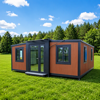 Maison mobile modulaire préfabriquée extensible Suihe modèle 0206, 2 chambres, design moderne et respirant, pour usage résidentiel ou bureautique