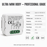 Module de relais intelligent Wi-Fi ABUK CE RoHS pour la maison connectée, interrupteur tactile Tuya, variateur de lumière bidirectionnel, tridirectionnel, quadridirectionnel