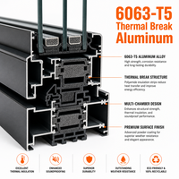 Véranda en alliage d'aluminium personnalisée directement de l'usine, avec conception 3D gratuite, toit en verre trempé, isolation thermique, maison en verre pour jardin