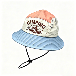 Unisex Outdoor <b>Bucket</b> <b>Hat</b> Chin Strap Breathable Mesh for Quick Dry UV Protection Image Casual Daily Use for Camping Hiking - Product Image 2