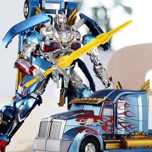 Oferta Especial: Figura de Acción Gigante Robot Coche de Juguete, Vehículo de Construcción Transformable, Modelo de Película, Deformable, Hecho de Plástico, en Caja de Color - Product Image 2