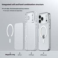 2025 nouveau Stock étui de téléphone portable Transparent magnétique antichoc couverture de téléphone portable pour iPhone 17 étui