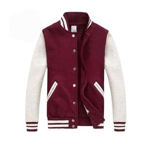 Chaqueta de Invierno Casual para Hombre, Talla Grande, Personalizada OEM, Transpirable, Impermeable, de Algodón Lavado, con Botones en Contraste, Estilo Varsity, Superventas - Product Image 5