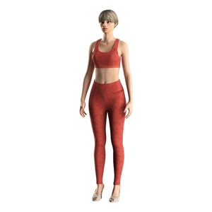 Pantalons de sport pour femmes Odm, vêtements de sport, leggings d'entraînement pour femmes, leggings de yoga personnalisés, leggings de gym - Product Image 5
