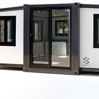 Maison préfabriquée de luxe extensible facile à construire, norme australienne, 2, 3 ou 4 chambres, villa préfabriquée, maison mobile
