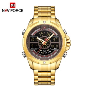 NAVIFORCE 9170 Men's Watches Brand Men Sports Quartz Stainless Steel <b>Clock</b> Men Watches Japan <b>Movement</b> - Product Image 2