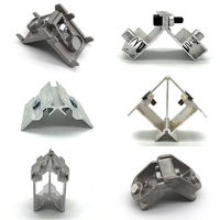 Connecteur d'angle 90 degrés en PVC pour profilés aluminium