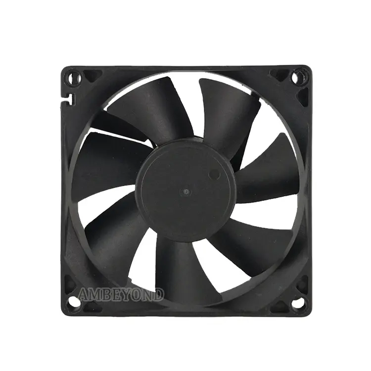 OEM ODM 18v rolamento de esferas 5v 24v 8025 UL lâmina de alumínio 80mm ventilador para incubadora