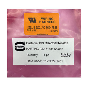 En Stock A.B.B Industrial Robot Accessories 3HAC067449-002 OmniCore Cable codificador de gabinete de control de C30-3G - Product Image 2