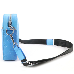 PU Leather Gradient <b>Camera</b> Bag Crossbody Messenger Shoulder Sling Bag For Men Women OEM Factory - Product Image 4