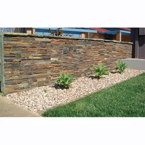 Exterior natural decorative outdoor rough garden Rusty Ledge Stone Wall Tile