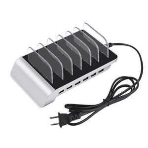 Yeni varış 6 Udb mobil telefon şarj istasyonu çoklu cihazlar için çoklu 6-port Usb şarj aleti istasyonu - Product Image 4