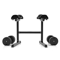 Support de rangement réglable pour haltères, idéal pour la musculation et l'entraînement en salle de sport