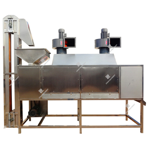 Lehao-máquina para asar semillas y nueces, gran capacidad, <span class=keywords><strong>800</strong></span> kg por hora, cinturón de malla continuo, macadama, Piñón - Product Image 4