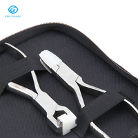 Ensemble de pinces d'atelier optique, kit d'entretien des lunettes de qualité professionnelle, outil de réparation des lunettes