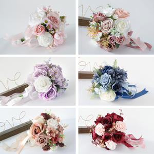 <span class=keywords><strong>Bouquet</strong></span> <span class=keywords><strong>de</strong></span> <span class=keywords><strong>mariée</strong></span> artificiel <span class=keywords><strong>de</strong></span> style forêt vintage en plein air pour les séances <span class=keywords><strong>de</strong></span> photos <span class=keywords><strong>de</strong></span> Noël <span class=keywords><strong>avec</strong></span> la <span class=keywords><strong>mariée</strong></span> et les demoiselles d'honneur - Product Image 4