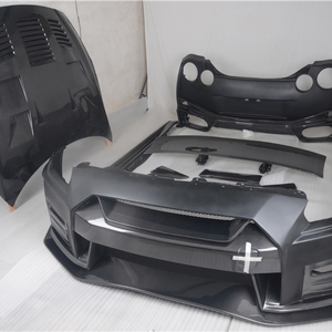 การแข่งขันราคาจีนผลิตที่กำหนดเองด้านหน้ากันชนคาร์บอนไฟเบอร์สำหรับ Gtr35 - Product Image 3