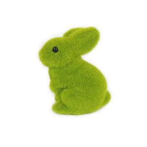 सीधे फैक्टरी मैग्नीशिया हस्तनिर्मित गार्डन गृह सजावट खरगोश प्रतिमा काई कवर कृत्रिम Topiary पशु - Product Image 5