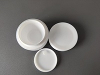 15g givré crème vague conception acrylique pot hydratant pot de cosmétiques en plastique avec bouchon à visser pour soins des yeux soins de la peau
