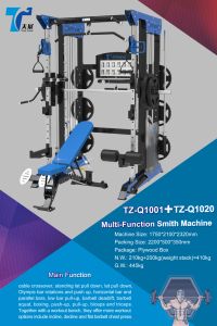 Cable de entrenamiento funcional Crossover Panca Basic Multipower Fitness Equipment Maquina Poleas Para Gimnasio Machine Multistation - Product Image 4