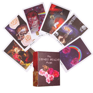 Hoge Kwaliteit <span class=keywords><strong>Tarot</strong></span> Kaart Decks Van Papier Custom Goudgerande Vergulde <span class=keywords><strong>Tarot</strong></span> - Product Image 6