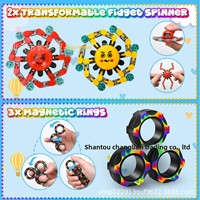 Mainan Fidget Spinner Bentuk Gurita Kreatif Laris Grosir, Set Mainan Pereda Stres, Souvenir Pesta