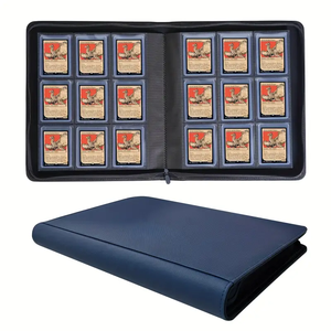 Carpeta de cargador superior personalizable MIO 4/9 bolsillo 288 + tarjetero de capacidad para tarjetas comerciales tarjetas de visita 24 PU de carga lateral - Product Image 2