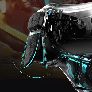 Mando RGB transparente para Nintendo Switch/<span class=keywords><strong>Android</strong></span> iso <span class=keywords><strong>Pc</strong></span>, mando inalámbrico Universal - Product Image 6