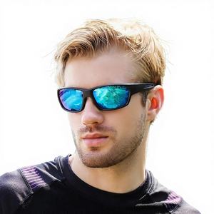 Высококачественные квадратные цветные солнцезащитные очки для мужчин и женщин, для активного отдыха, велоспорта, рыбалки, походов. - Product Image 1