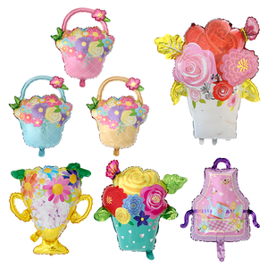 Globos de aluminio de 18 pulgadas para decoración del Día de la madre, globo con forma de corazón, I love you MOM, inglés, español, te amo feliz, dia <span class=keywords><strong>mama</strong></span> - Product Image 6