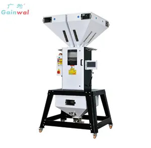 Gainwal 200千克自动重量计量系统塑料颗粒重量配料搅拌机颜色定量配料母料搅拌机