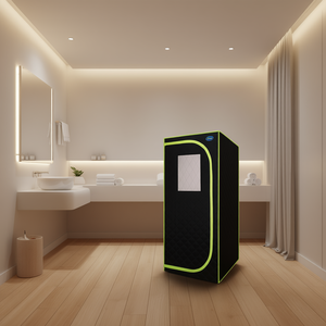 Sauna Portátil SUNII de Tamaño Completo con Infrarrojos Lejanos, Tubos de Acero Inoxidable, Spa en Casa, Terapia de Desintoxicación, Fácil Instalación, Diseño Moderno - Product Image 2