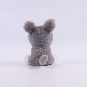 Perro <span class=keywords><strong>de</strong></span> Peluche Babywolf Sparkle Eyes <span class=keywords><strong>Schnauzer</strong></span> Hecho <span class=keywords><strong>de</strong></span> Spandex con Pelo Largo - Product Image 4
