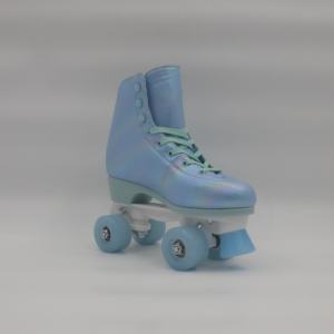 Yijiu รองเท้าสเก็ตโรลเลอร์สำหรับเด็ก, รองเท้าสเก็ต4ล้อพื้นนอกทำจากพีวีซีพื้น ABEC-7 - Product Image 1