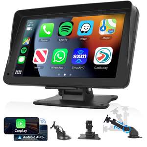 7 אינץ 'אנדרואיד/אפל קרטון תפוח אוניברסלי לוח המחוונים המכונית צג שחקן סטריאו USB - Product Image 5