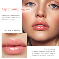 Vente en Gros Maquillage des Lèvres Clair Hydratant Vegan Repulpant Lipgloss Liquide Hydratant Huile pour les Lèvres