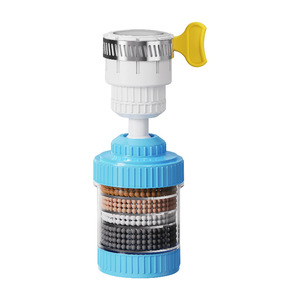 Faucet Filter Six Layer Filtration Replaceable Cartridge Splash Proof Booster Household Tap Water Purifier - Product Image 5