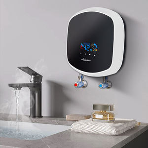 Calentador de Agua Instantáneo de Estilo Mini con Pantalla Digital LED y Elemento Calefactor de Aluminio Fundido de 5.5KW, Sin Tanque de Agua - Product Image 5