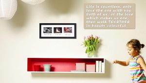 Cadre triple pour échographie de grossesse, cadre photo d'échographie de bébé pour les parents à venir, cadre pour baby shower, décoration de chambre d'enfant, noir - Product Image 4