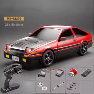 HB Toys R1202 R1201 R1203 R1204 Coche de Carreras <span class=keywords><strong>RC</strong></span> <span class=keywords><strong>Corolla</strong></span> Levin AE86 4X4 a Escala 1:12 con Giroscopio ESP 30KM/H, Coche de Derrape <span class=keywords><strong>RC</strong></span> RTR, Juguetes - Product Image 1