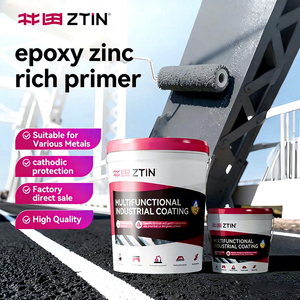 Apprêt époxy riche en zinc à 50 %, pratique pour la construction et le soudage, application par pulvérisation/<span class=keywords><strong>pinceau</strong></span>/rouleau - Product Image 1