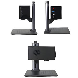 آلة نقش بالليزر محمولة بقوة 20 واط متعددة الوظائف للأعمال والمنزل، آلة وسم مستمرة جديدة للحجر والمعادن بمساحة عمل 110*110 مم - Product Image 2