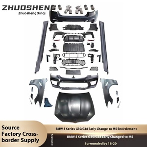 Conjunto de Parachoques Delantero y Trasero M5 de Etapa Inicial para Serie 5 G30G38, Nuevo Kit de Ampliación Envolvente Grande, Actualización ZSXQ296, Nuevo Conjunto de Parachoques - Product Image 2